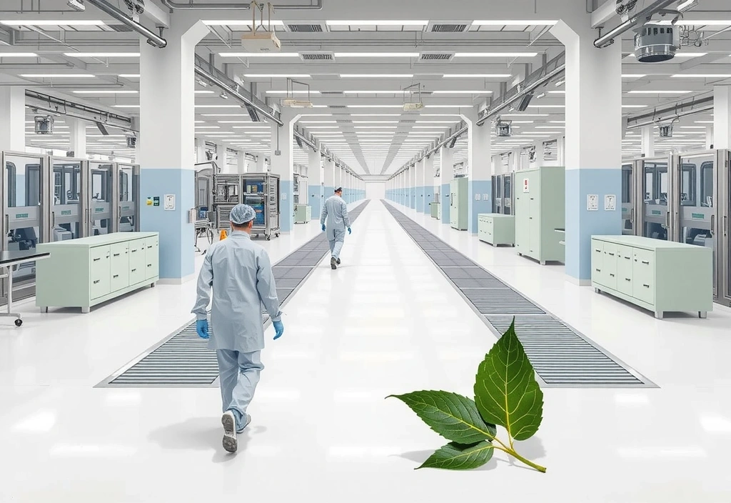 Our GMP-certified manufacturing facility with state-of-the-art equipment